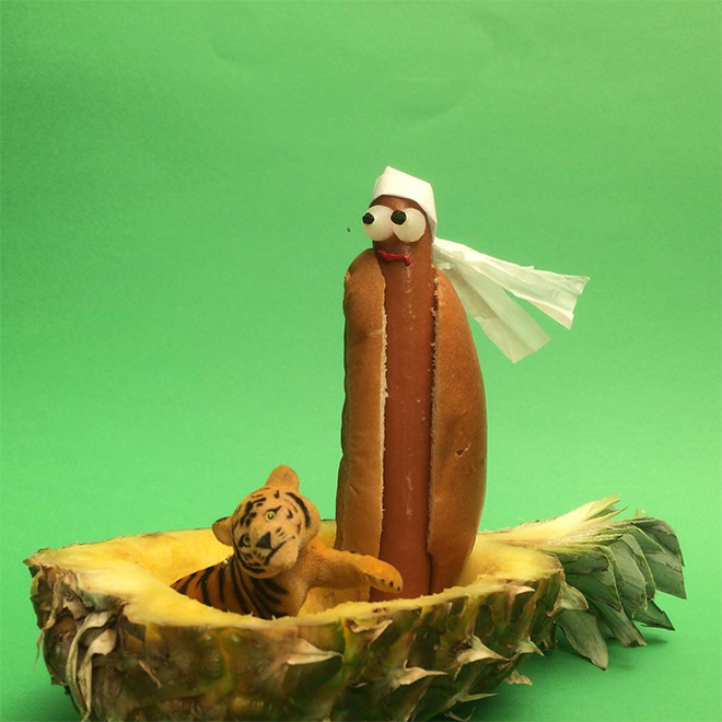 When sausages meet pop culture...