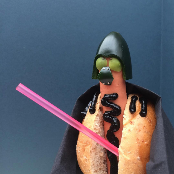 When sausages meet pop culture...