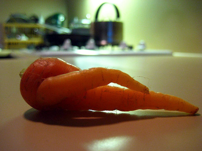 That's one sexy carrot!