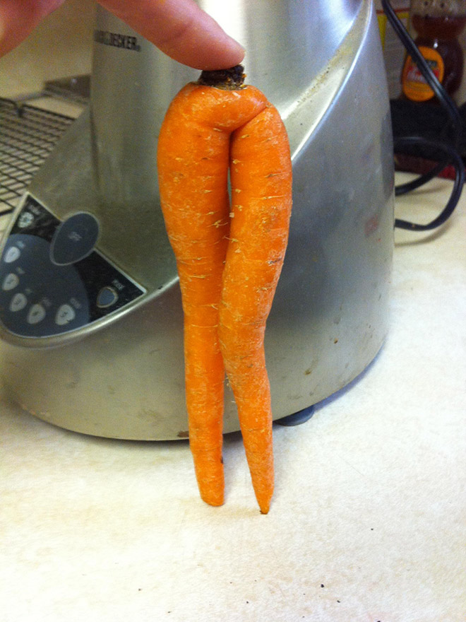 That's one sexy carrot!
