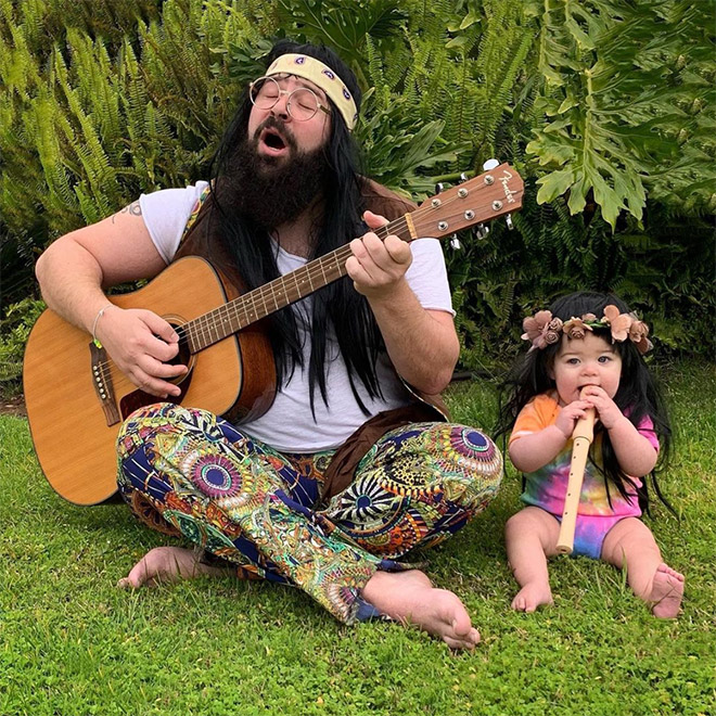 Awesome dad and daughter photo.