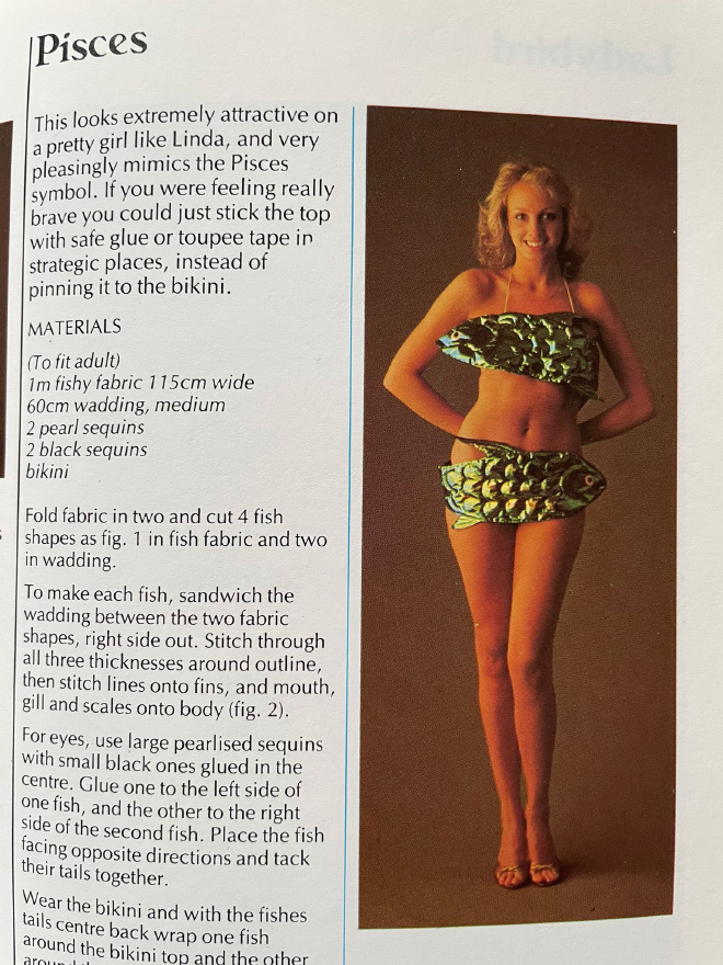 DIY costume from 1986 book.