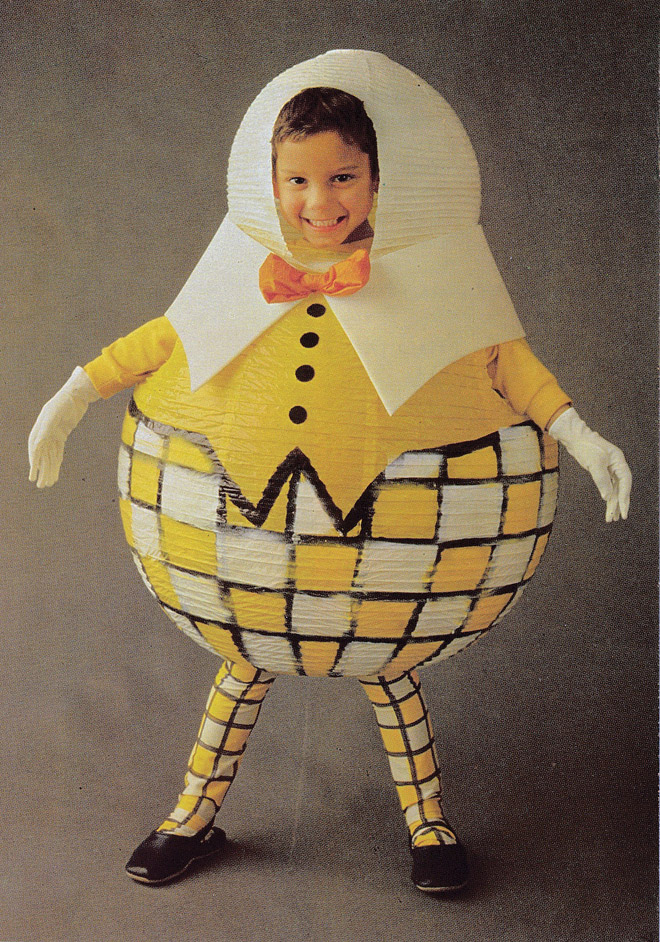 DIY costume from 1986 book.