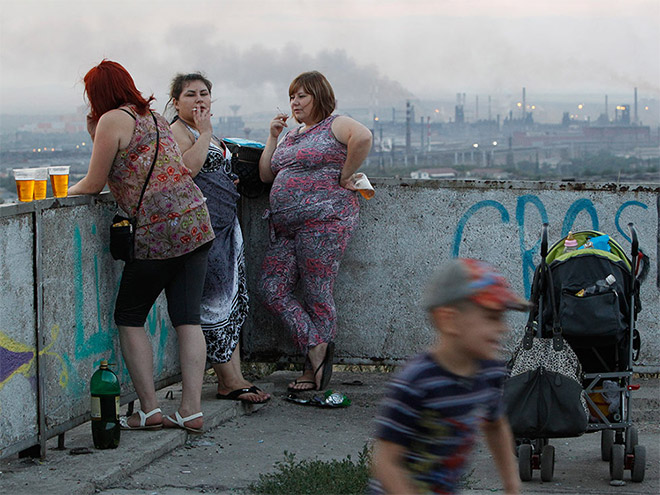 This is how Russians party.