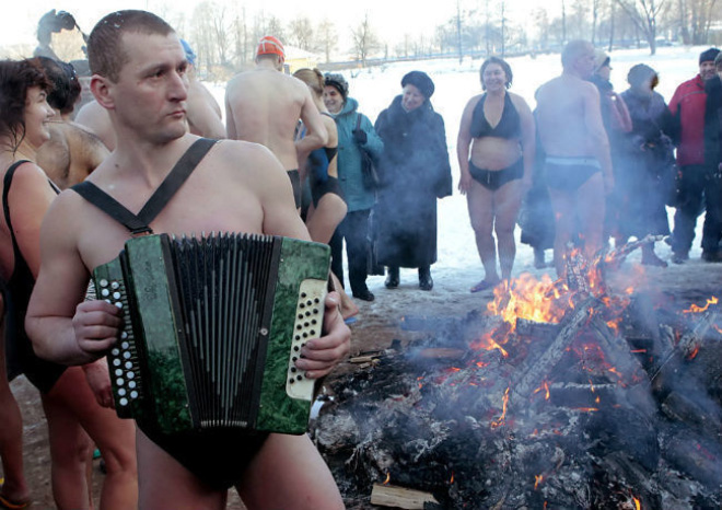 This is how Russians party.