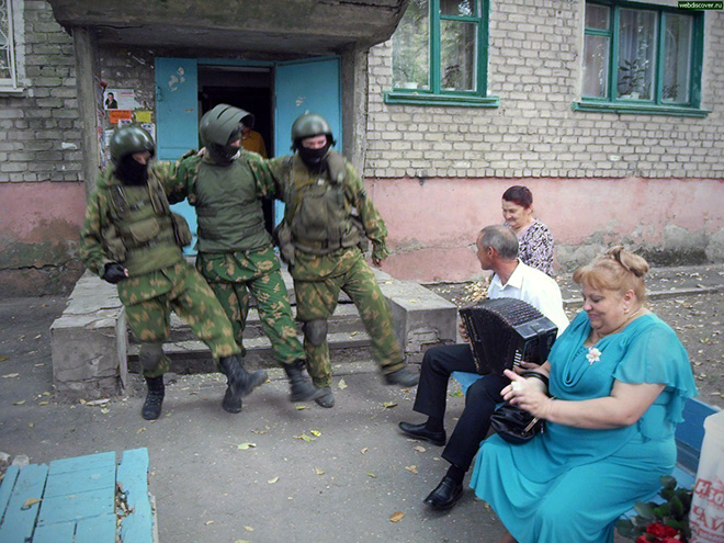 This is how Russians party.