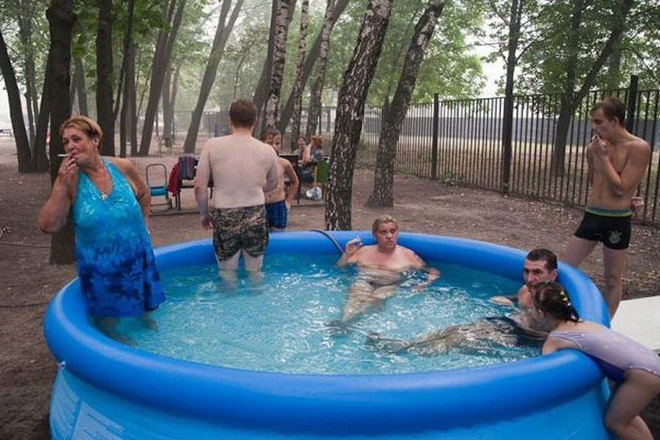 This is how Russians party.