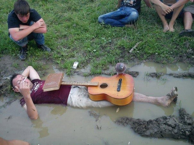 This is how Russians party.