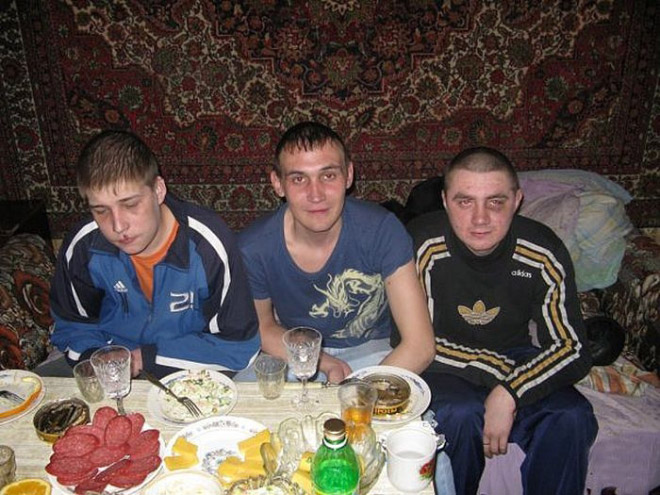 This is how Russians party.