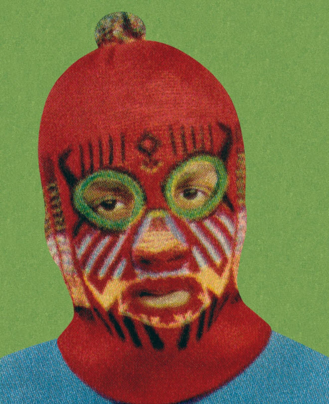 Creepy knitted balaclavas were really popular in 1970s.