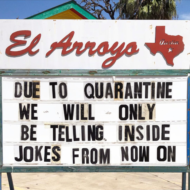 Hilarious restaurant sign.