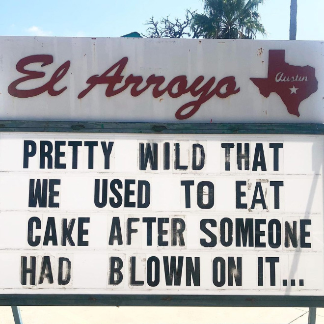 Hilarious restaurant sign.