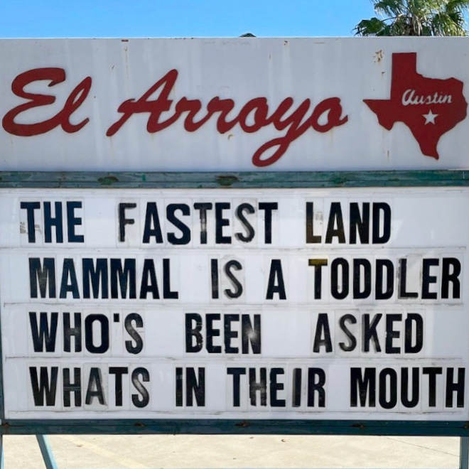 Hilarious restaurant sign.