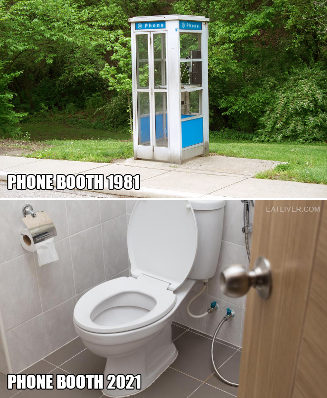 Yet both have always been a bathroom...