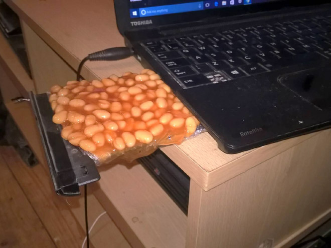 Why is this full of beans? No idea.