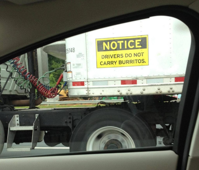 Some trucks are funnier than others...