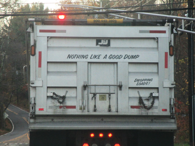 Some trucks are funnier than others...