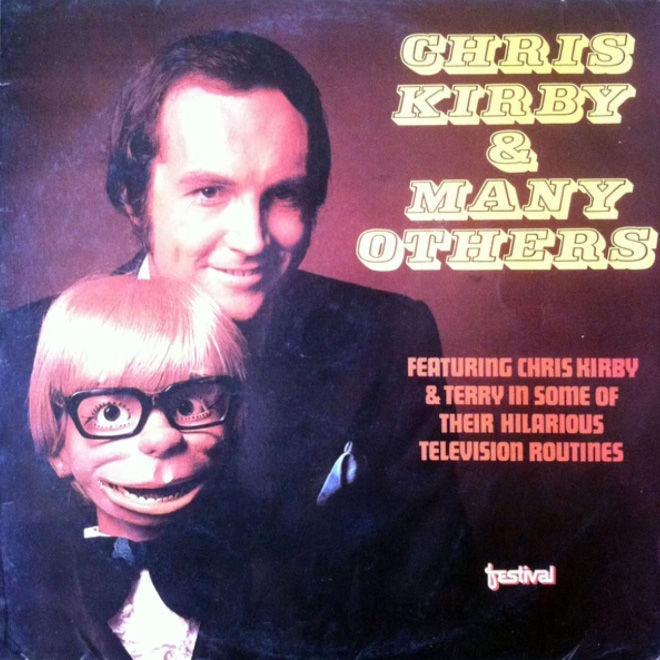 Creepy vintage album cover.