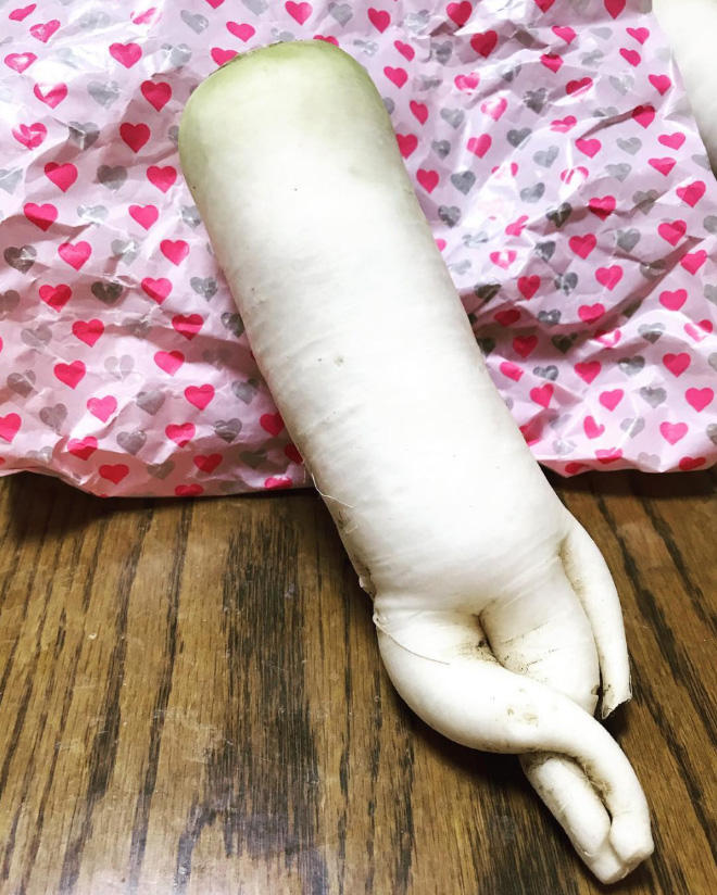 Who would have thought that radishes are so sexy?