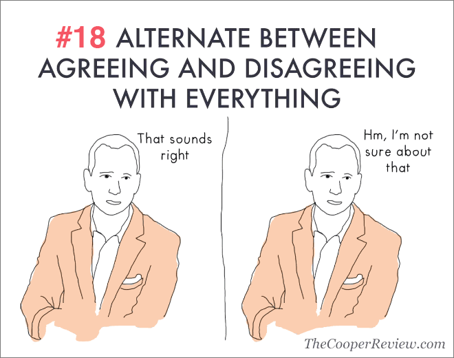 Neat trick to appear smart in meetings.