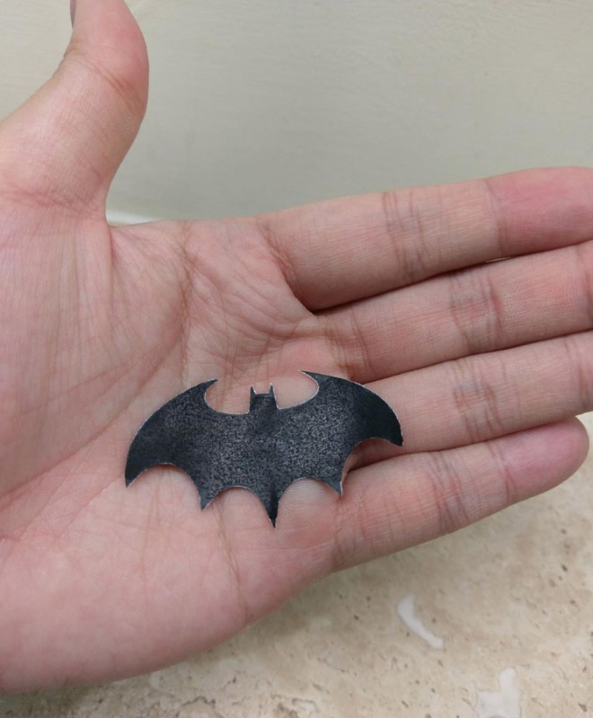 DIY Bat-Signal.