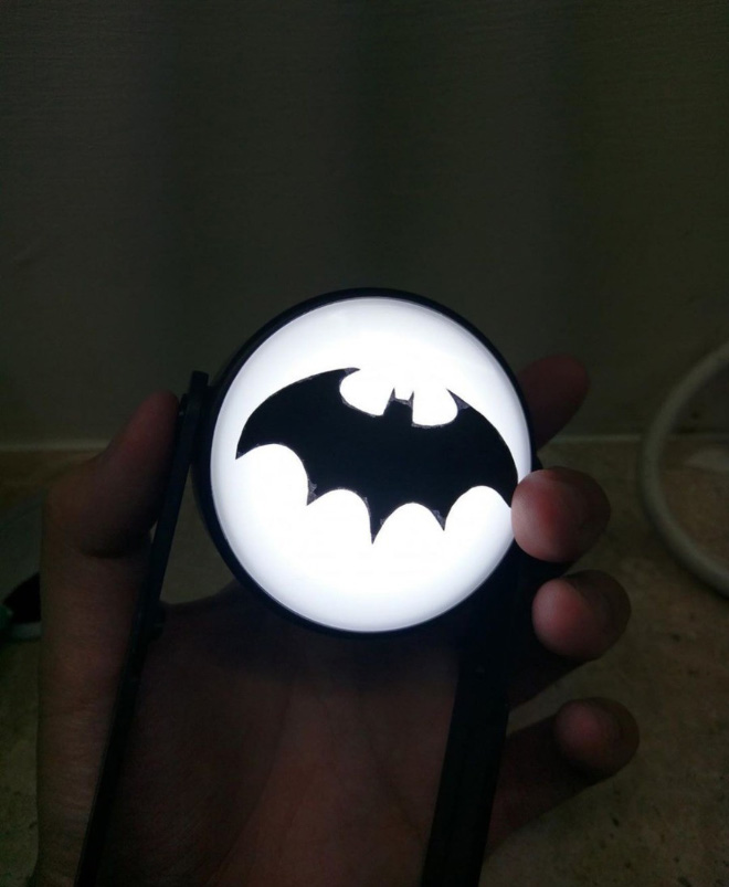 DIY Bat-Signal.