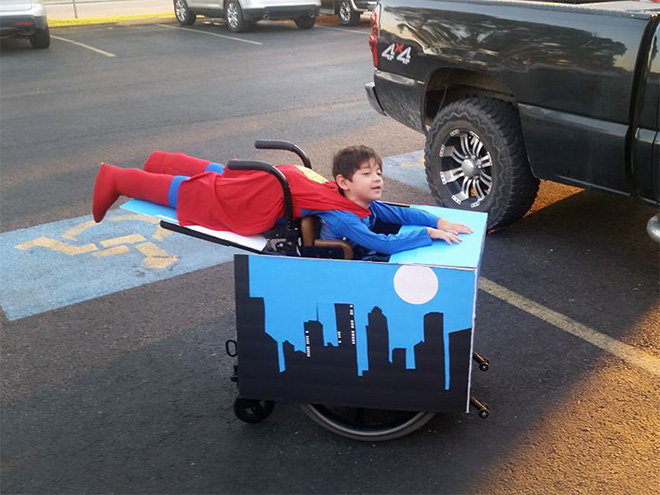 Brilliant Halloween costume.