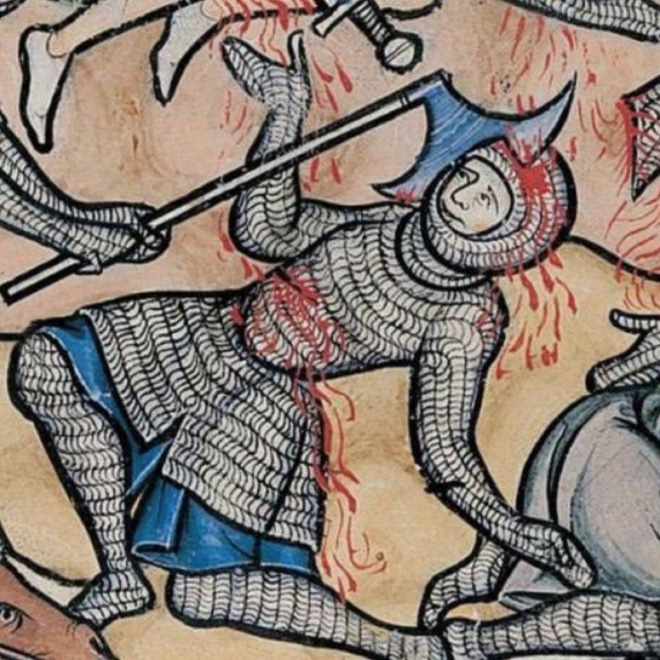 Medieval people didn't mind getting killed.