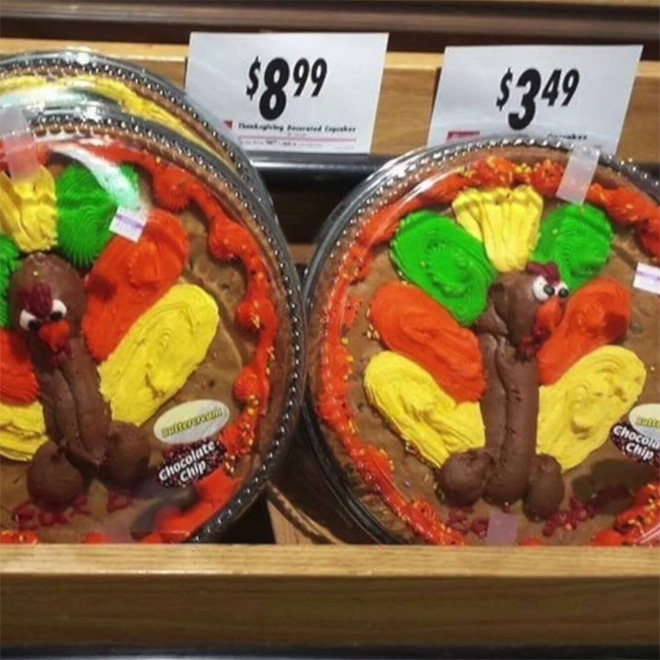 Would you eat this Thanksgiving cake?