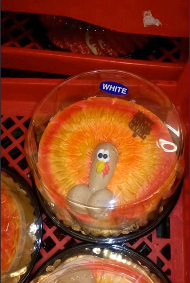 Would you eat this Thanksgiving cake?