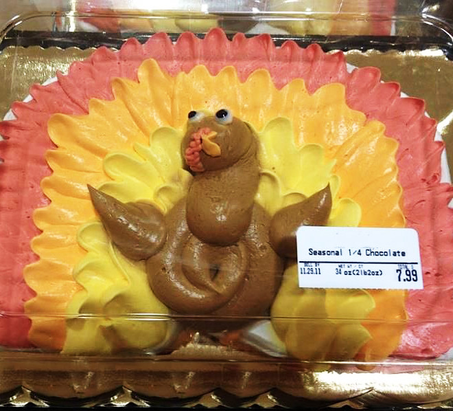 Would you eat this Thanksgiving cake?