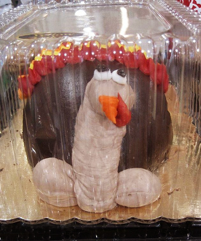 Would you eat this Thanksgiving cake?