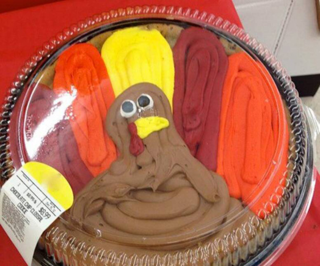 Would you eat this Thanksgiving cake?