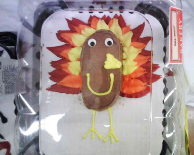 Would you eat this Thanksgiving cake?