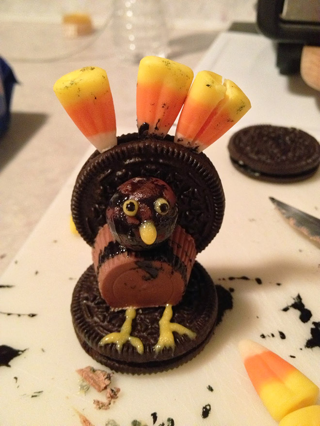 Would you eat this Thanksgiving cake?