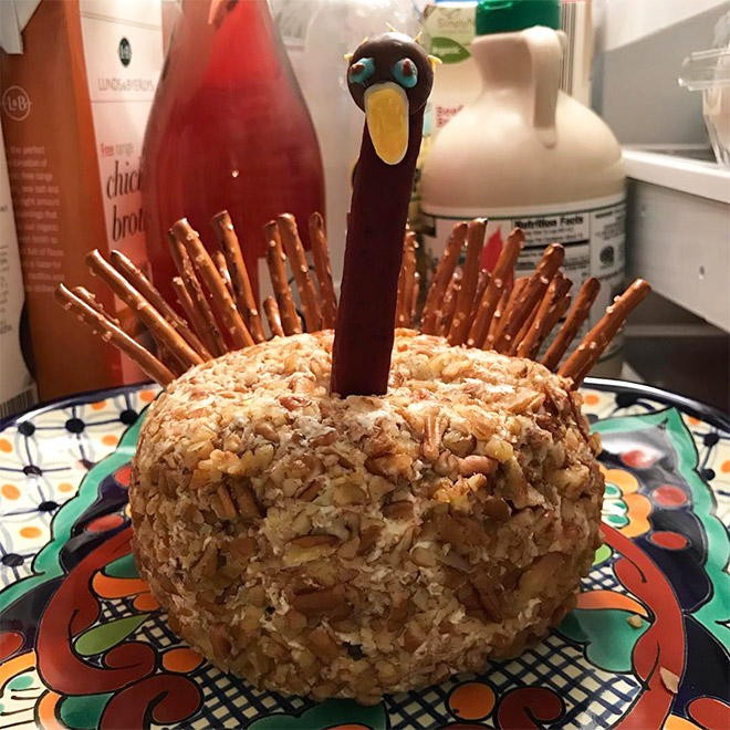 Would you eat this Thanksgiving cake?