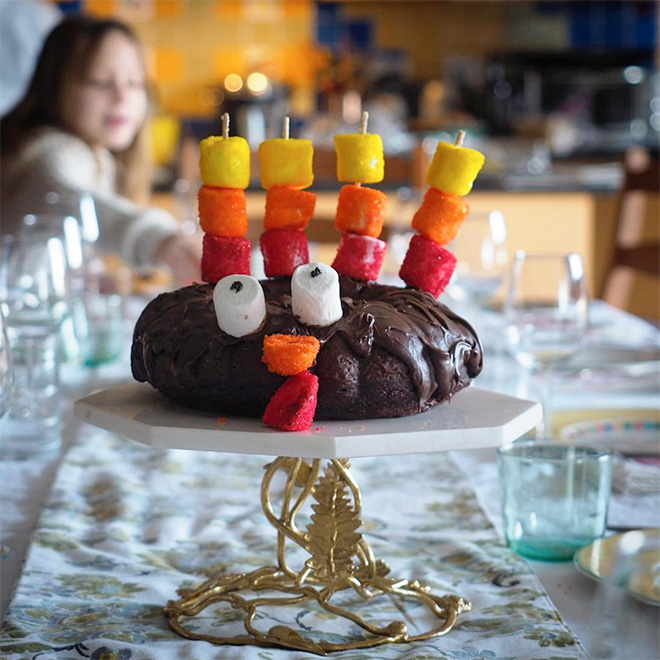 Would you eat this Thanksgiving cake?