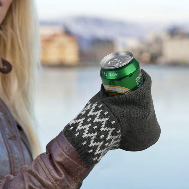 Beer mitts.