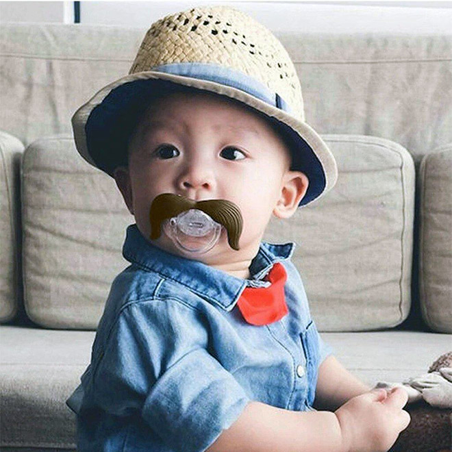 Manly baby.