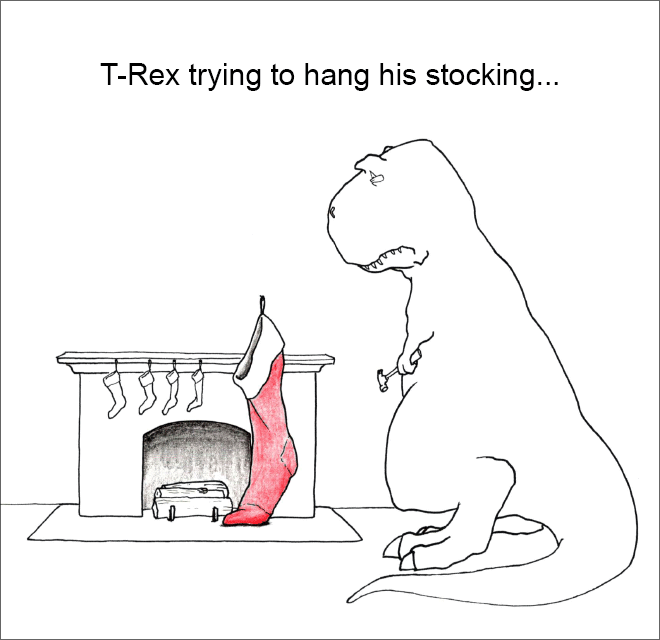 T-Rex trying and failing...