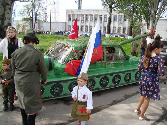 Latest Russian tank model.