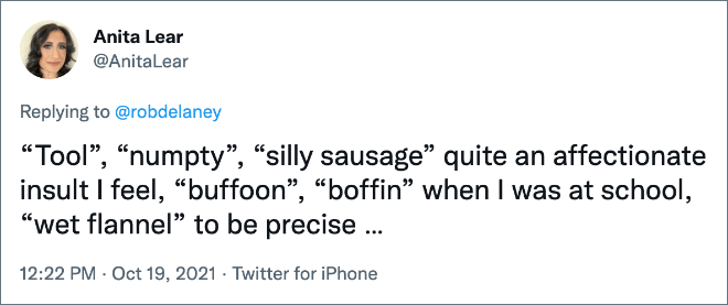 British insult is the best kind of insult.