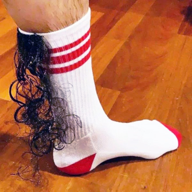 Mullet socks.