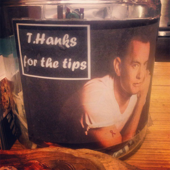 Clever way to get more tips.