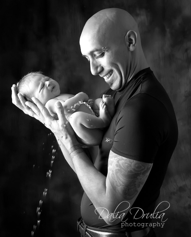 Baby photoshoot gone hilariously wrong.