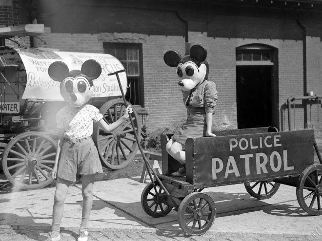 The original Mickey Mouse was creepy as hell.