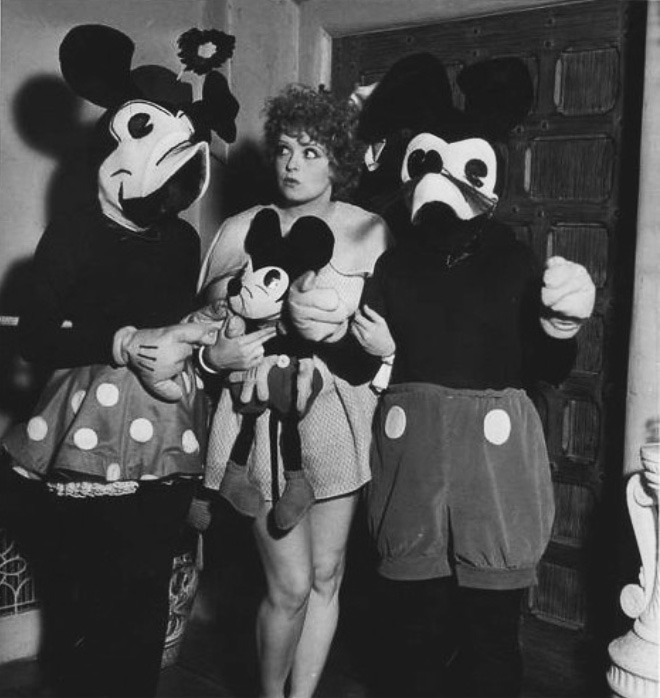 The original Mickey Mouse was creepy as hell.