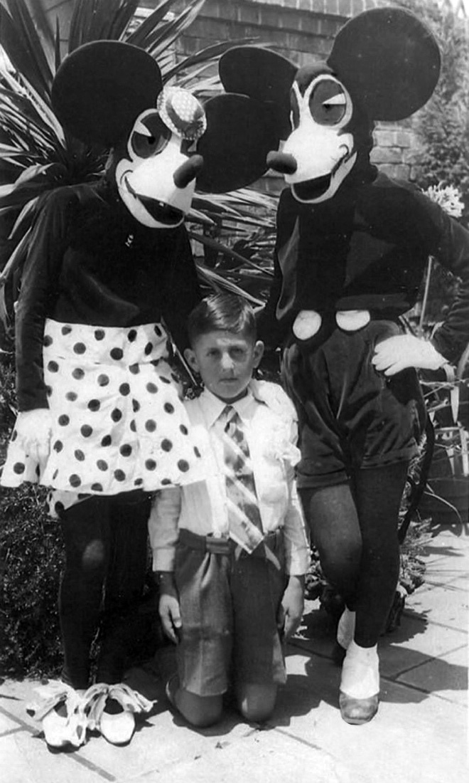 The original Mickey Mouse was creepy as hell.