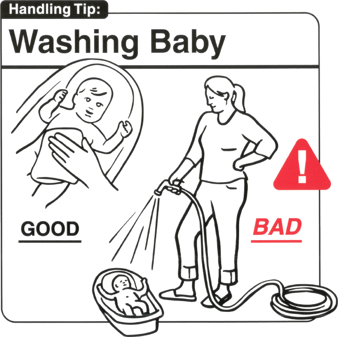 How to safely care for your baby.