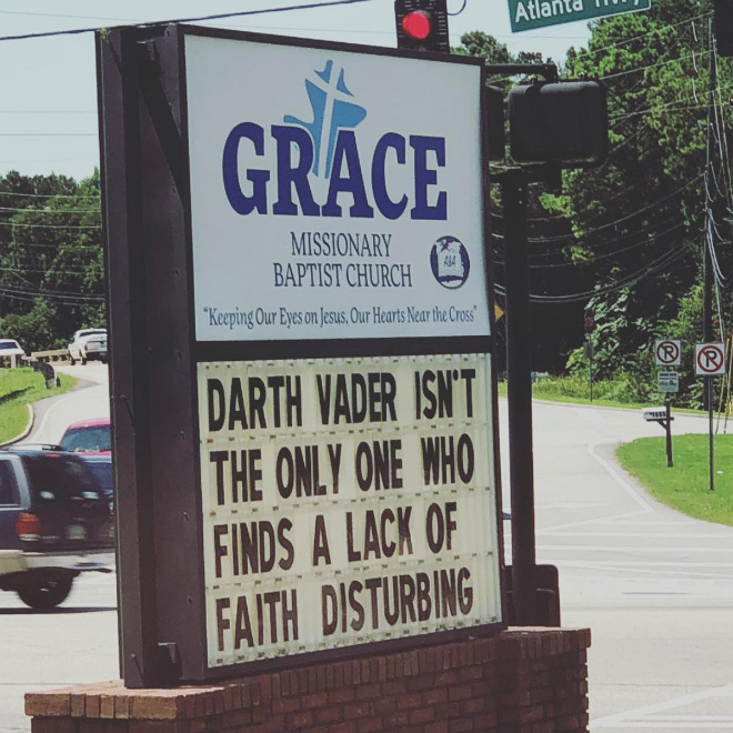 Funny church sign.